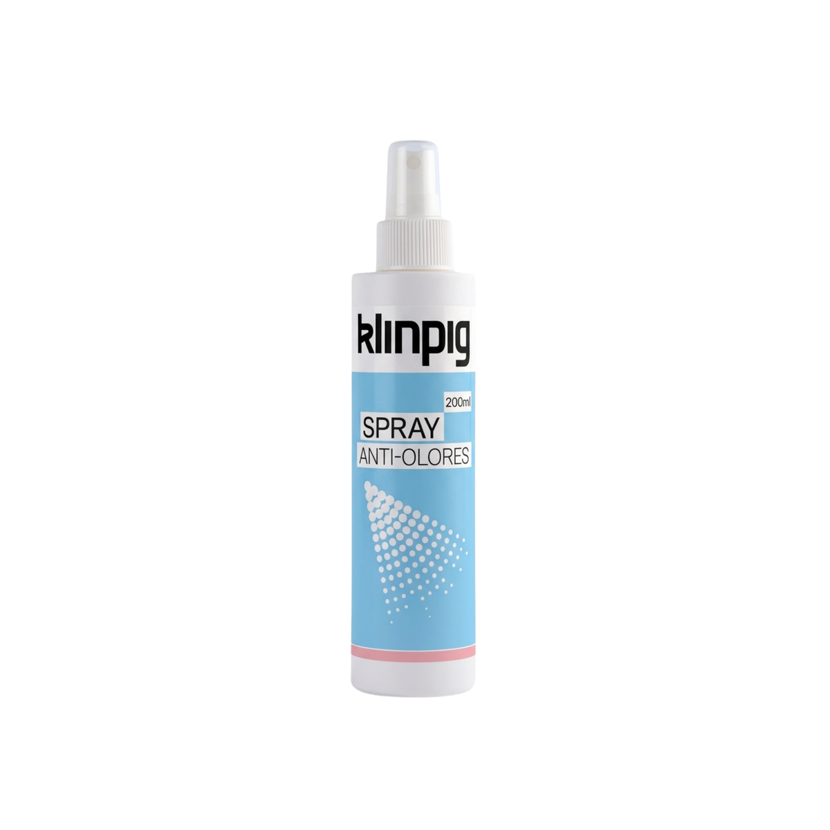 bote azul, spray anti olores