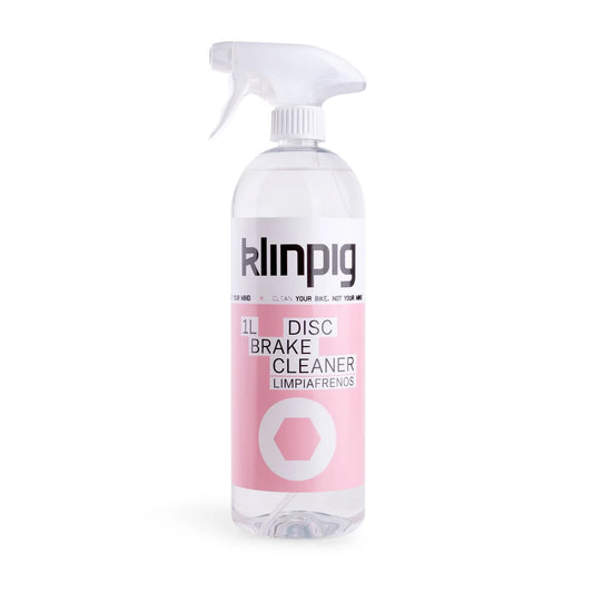 Limpiafrenos Klinpig 1l, transparente y rosa, Disc Brake Cleaner