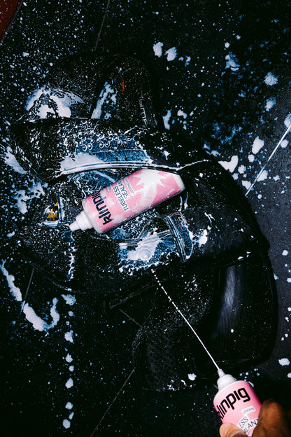 ruedas pinchadas, explosion pinchazo rueda, sealant, antipinchazos, rosa, pink, klinpig, k l i n p i g