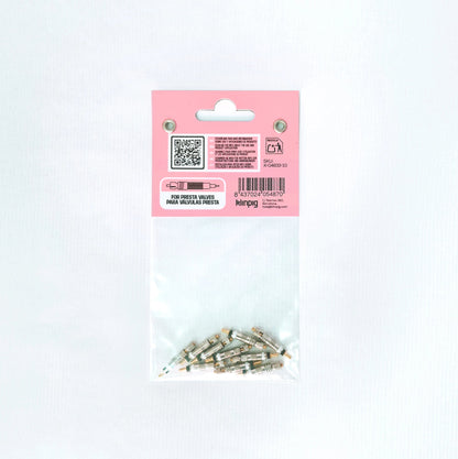 presta valve core 10 pcs. klinpig k l i n p i g rosa pink qr for presta valves para valvulas presta sobre reciclable 